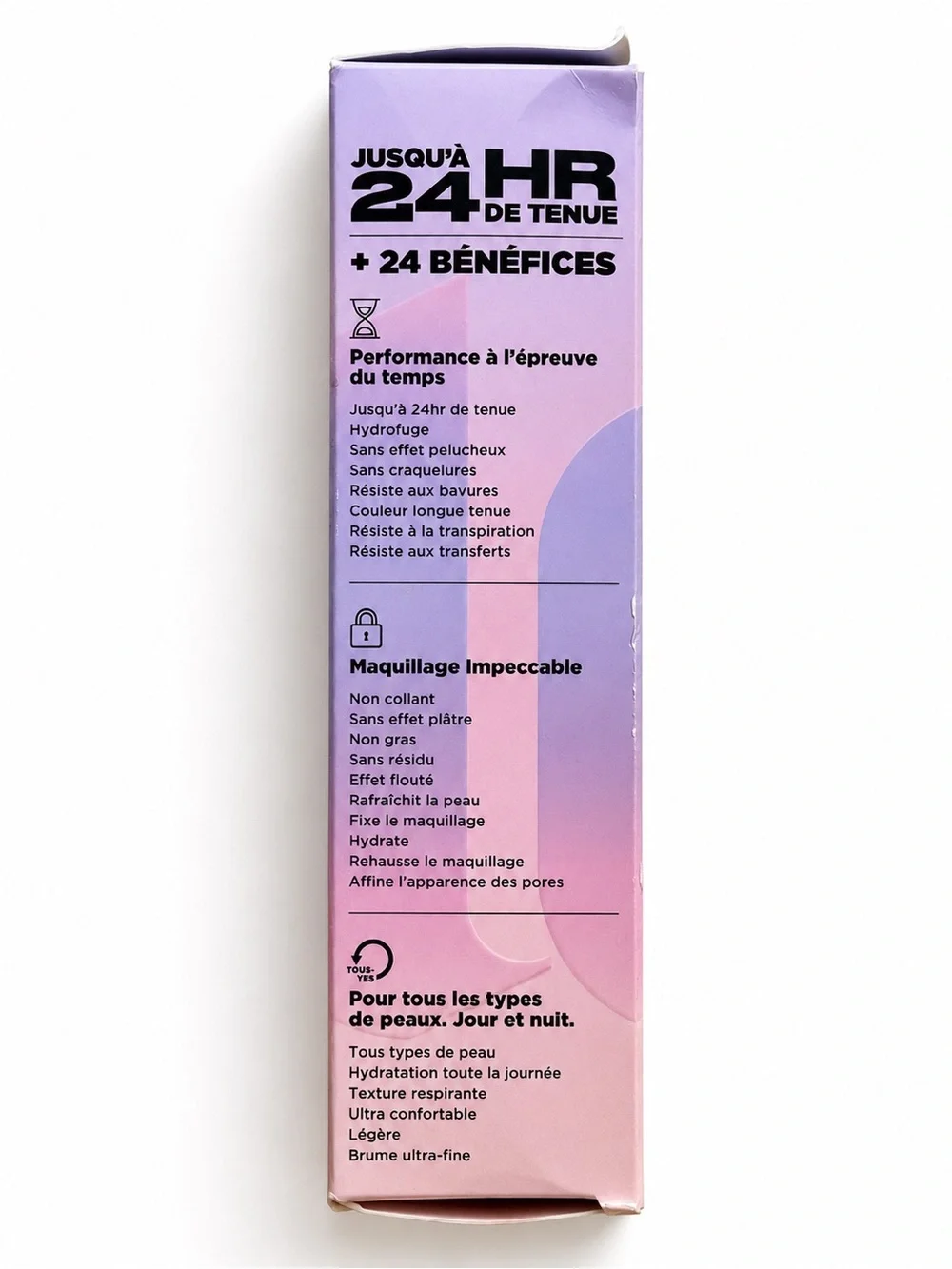 Urban Decay Setting Spray in Pink to Lavender Gradient